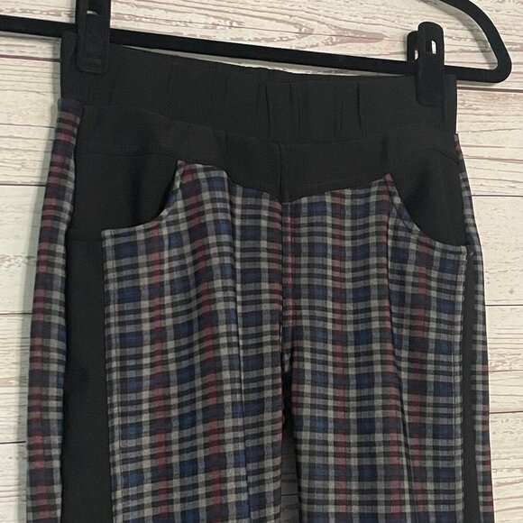 Unbranded Fleece-lined Plaid Leggings Size Med - Picture 3 of 6